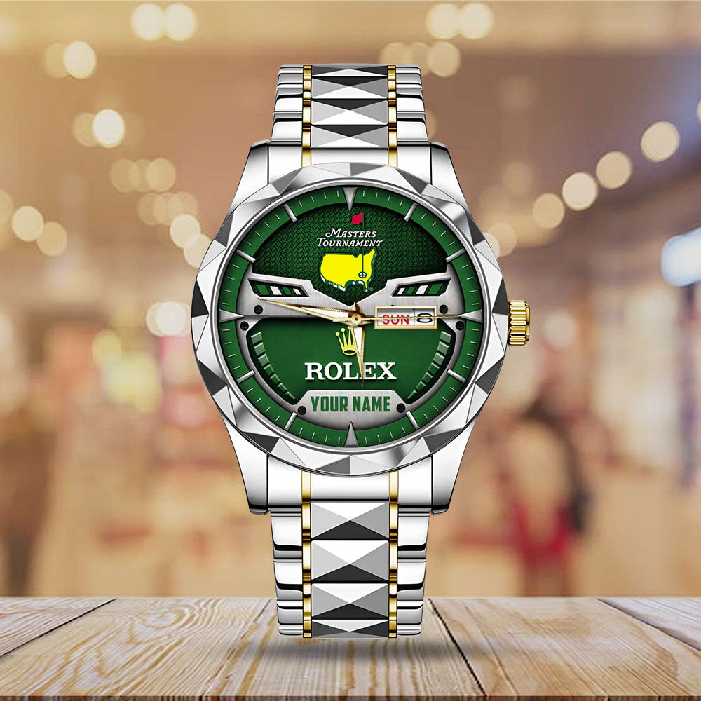 Personalized Masters Tournament x Rolex Alloy Luxury Quartz Watch - MAITM15060