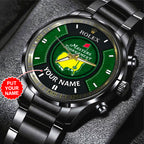 Personalized Masters Tournament x Rolex Black Stainless Steel Watch - MAITM 7630