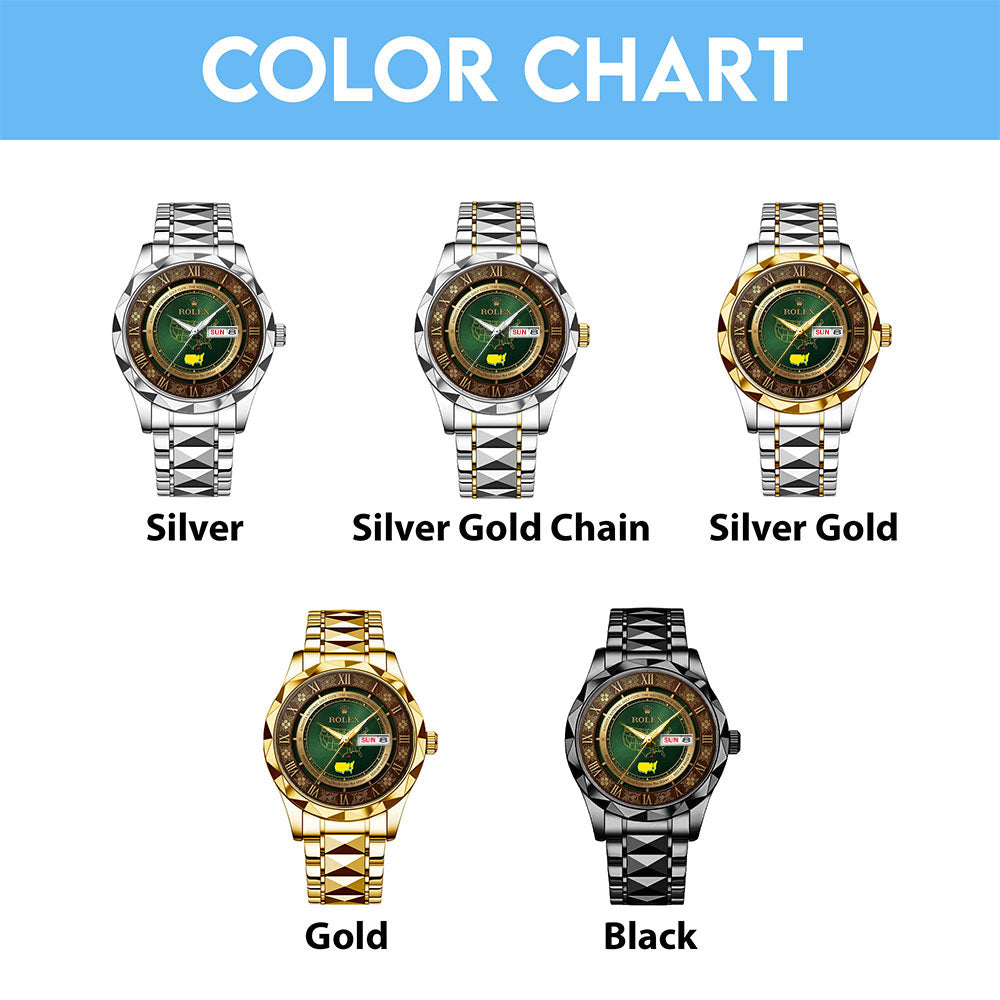 Masters Tournament x Rolex Alloy Luxury Quartz Watch - TMTHU5241