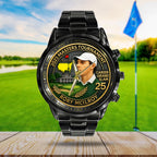 Masters Tournament x Rory McIlroy Black Stainless Steel Watch - MAITM 10740