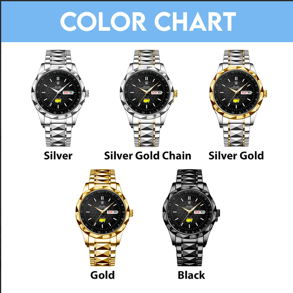 Masters Tournament x Rolex Alloy Luxury Quartz Watch - GNE5777