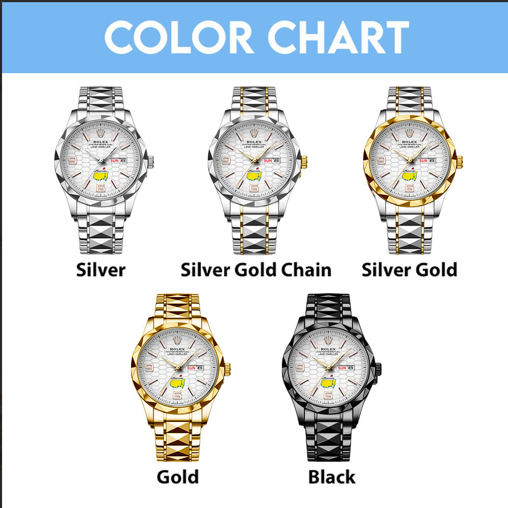 Masters Tournament x Rolex Alloy Luxury Quartz Watch - GNE5976