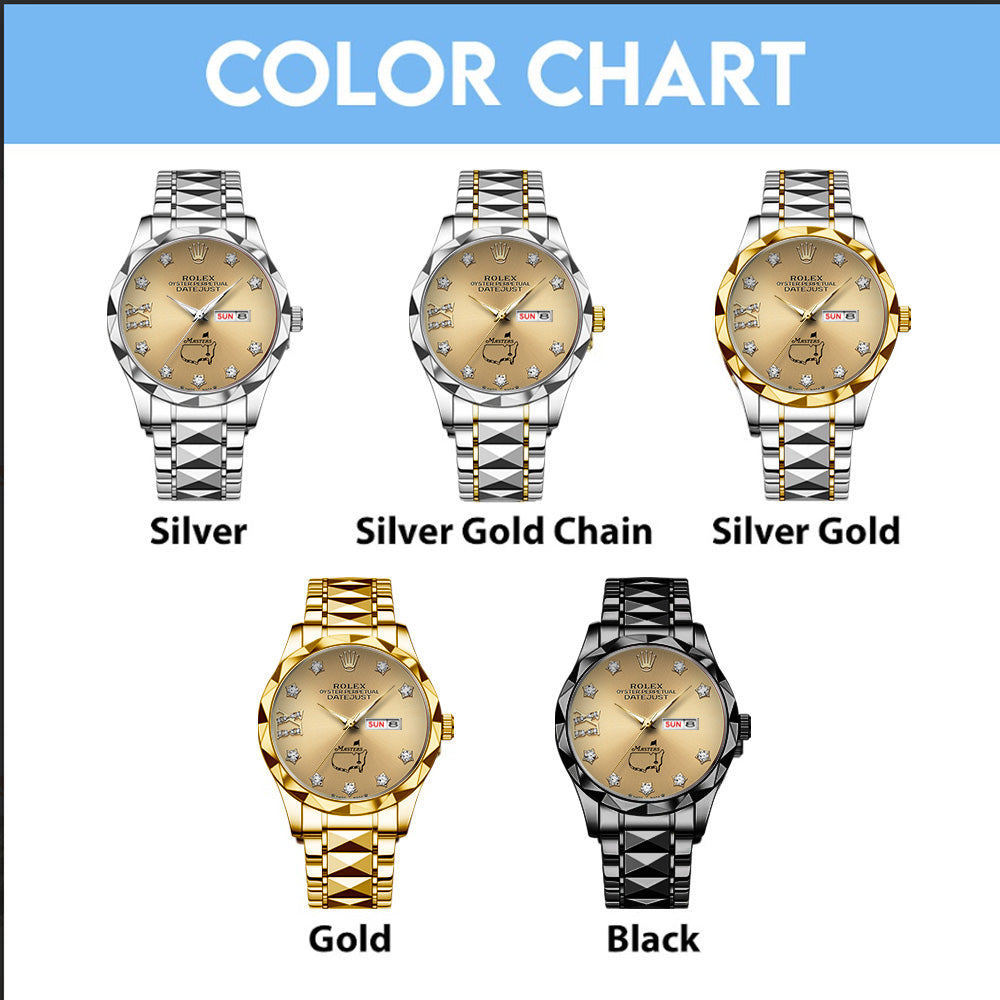Masters Tournament x Rolex Alloy Luxury Quartz Watch - GNE6048