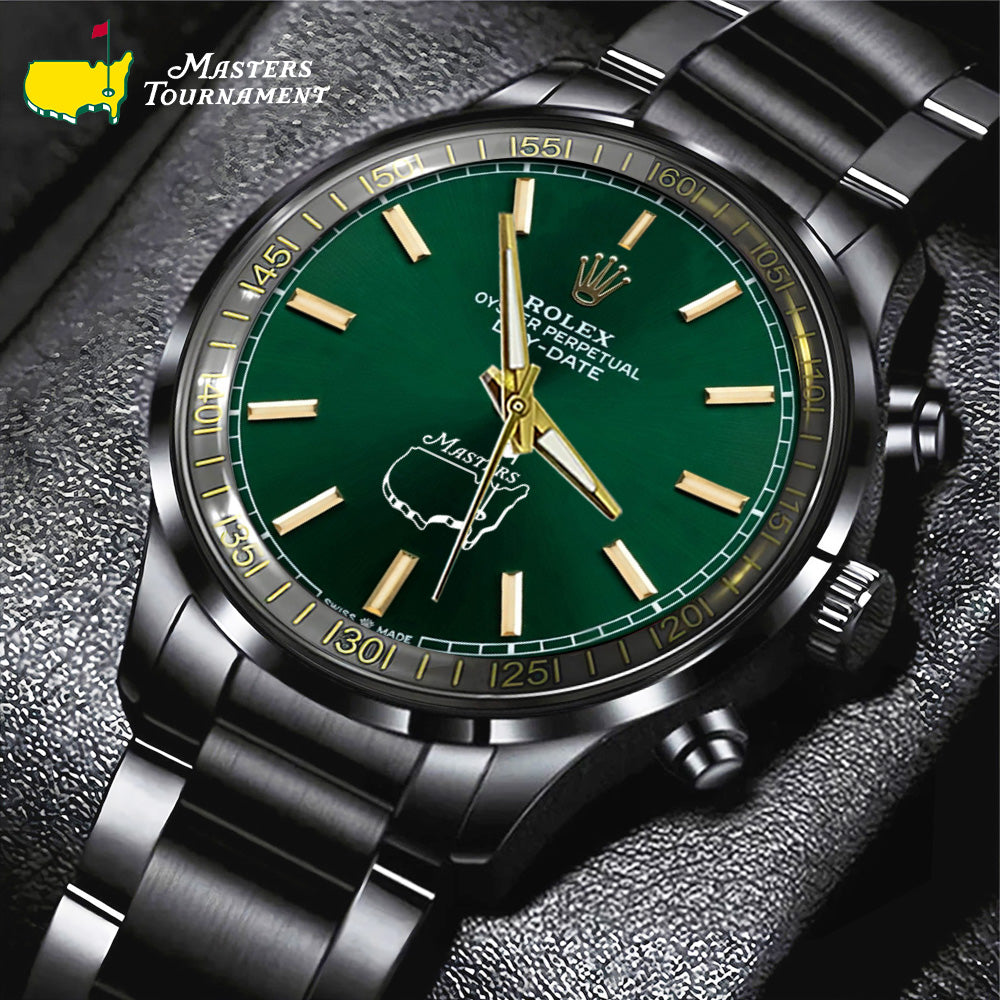 Masters Tournament x Rolex Black Stainless Steel Watch - GNE5989