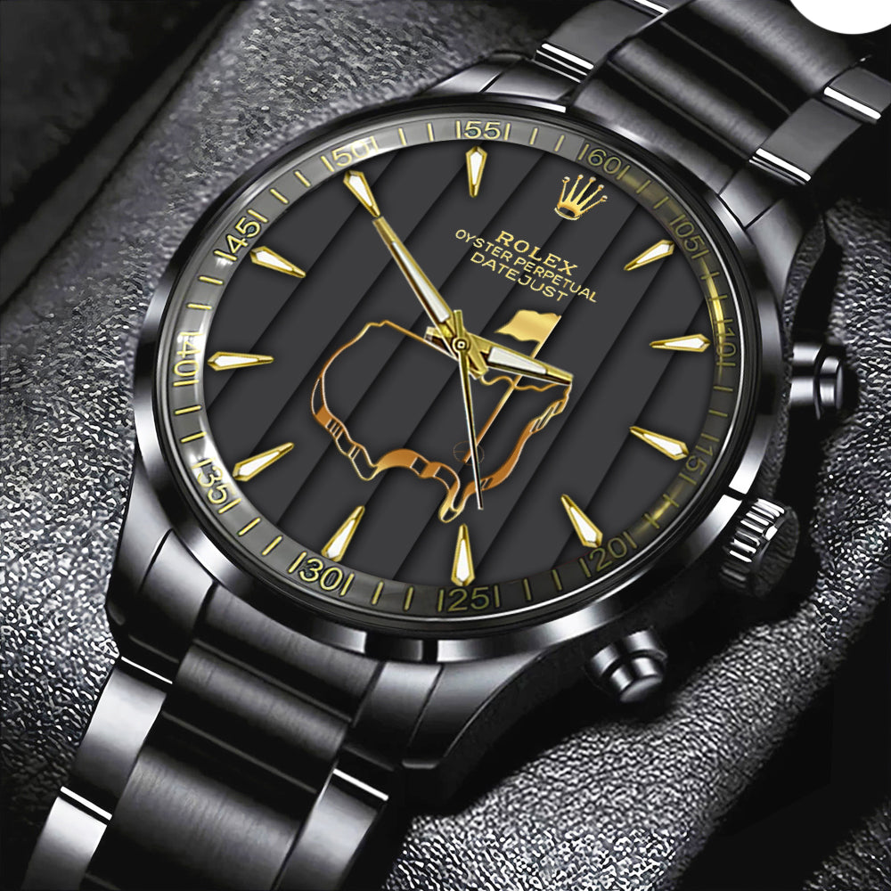 Masters Tournament x Rolex Black Stainless Steel Watch - MAITM 6425