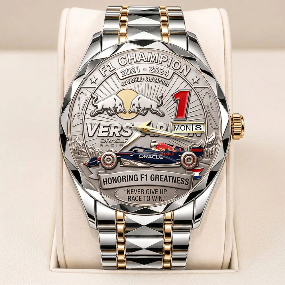 Max Verstappen Alloy Luxury Quartz Watch - TANTN25182