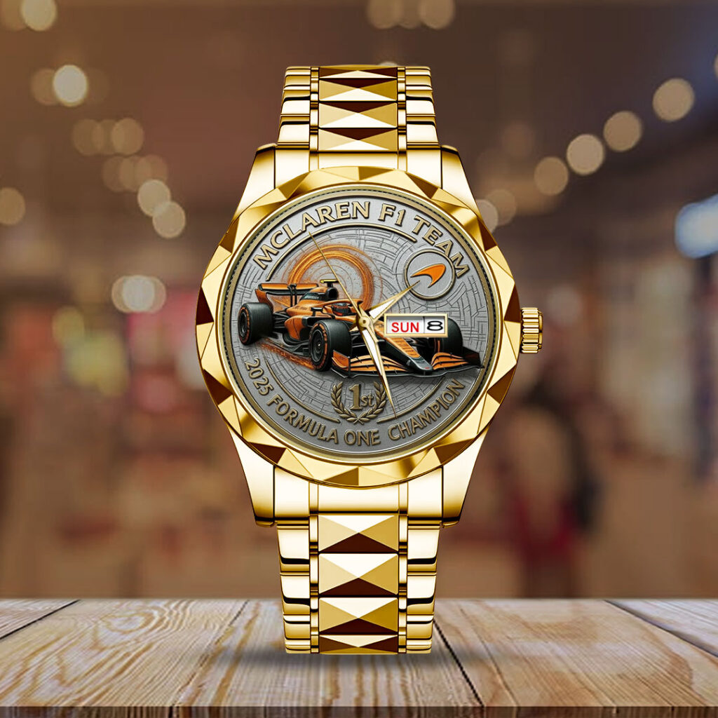 McLaren x Lando Norris World Champions 2025 Alloy Luxury Quartz Watch - TMTHU2540