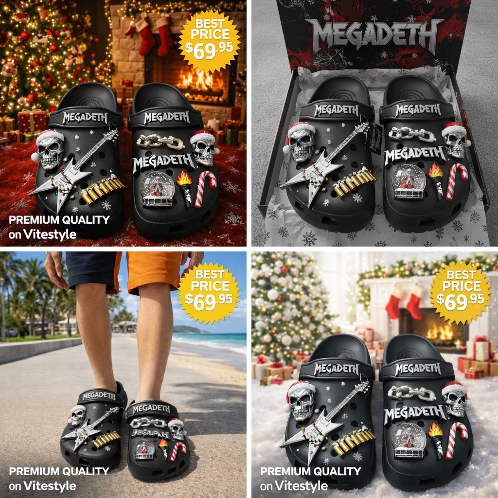 Megadeth Crocband Charms Crocs 2026