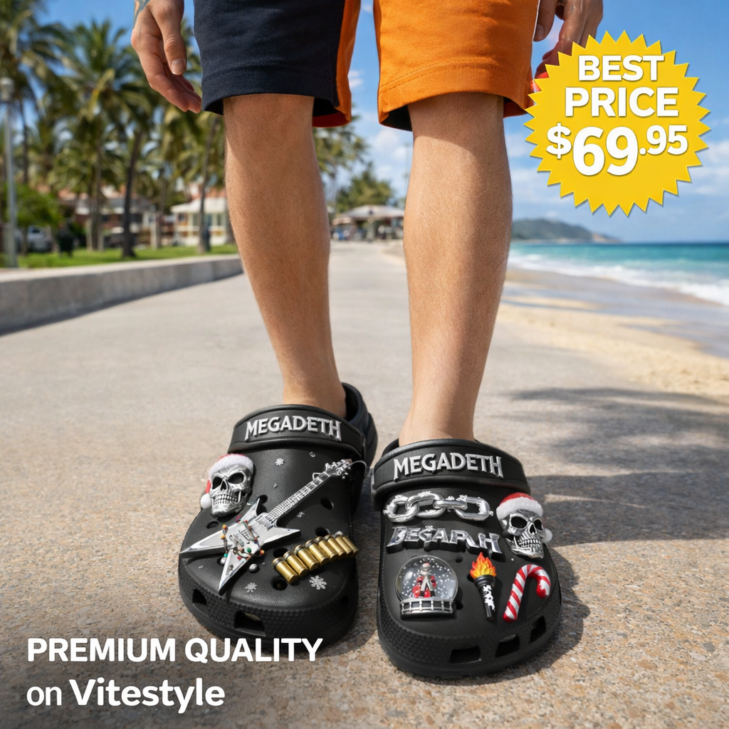 Megadeth Crocband Charms Crocs 2026