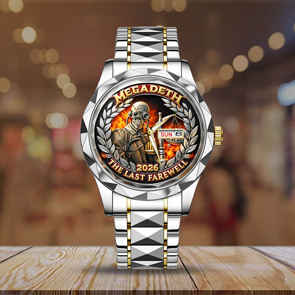Megadeth Alloy Luxury Quartz Watch - TMTHU3682