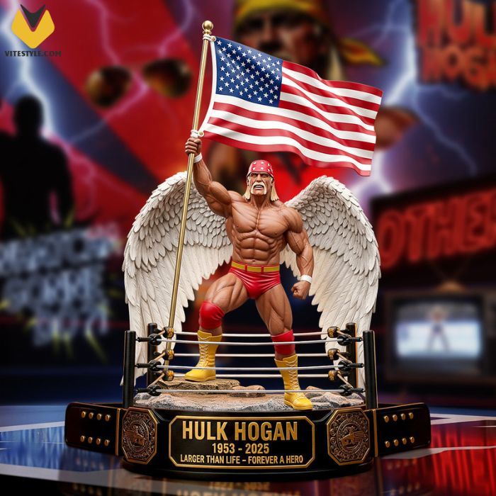 Memorial For Hulk Hogan Tribute Acrylic Plaque