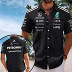 Mercedes AMG Petronas F1 Team 2026 Short Sleeve Button-Down Shirt – TANTN20308