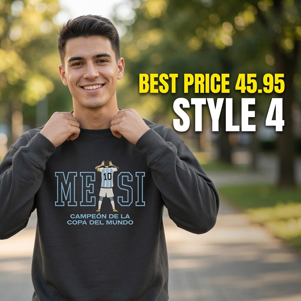 Messi World Cup 2026 Embroidered Sweatshirt, Shirt