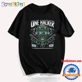 Metal One Hacker Band Logo Design T Shirt