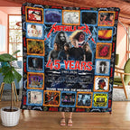 Metallica 45 Years Quilt Blanket - MAITM15065