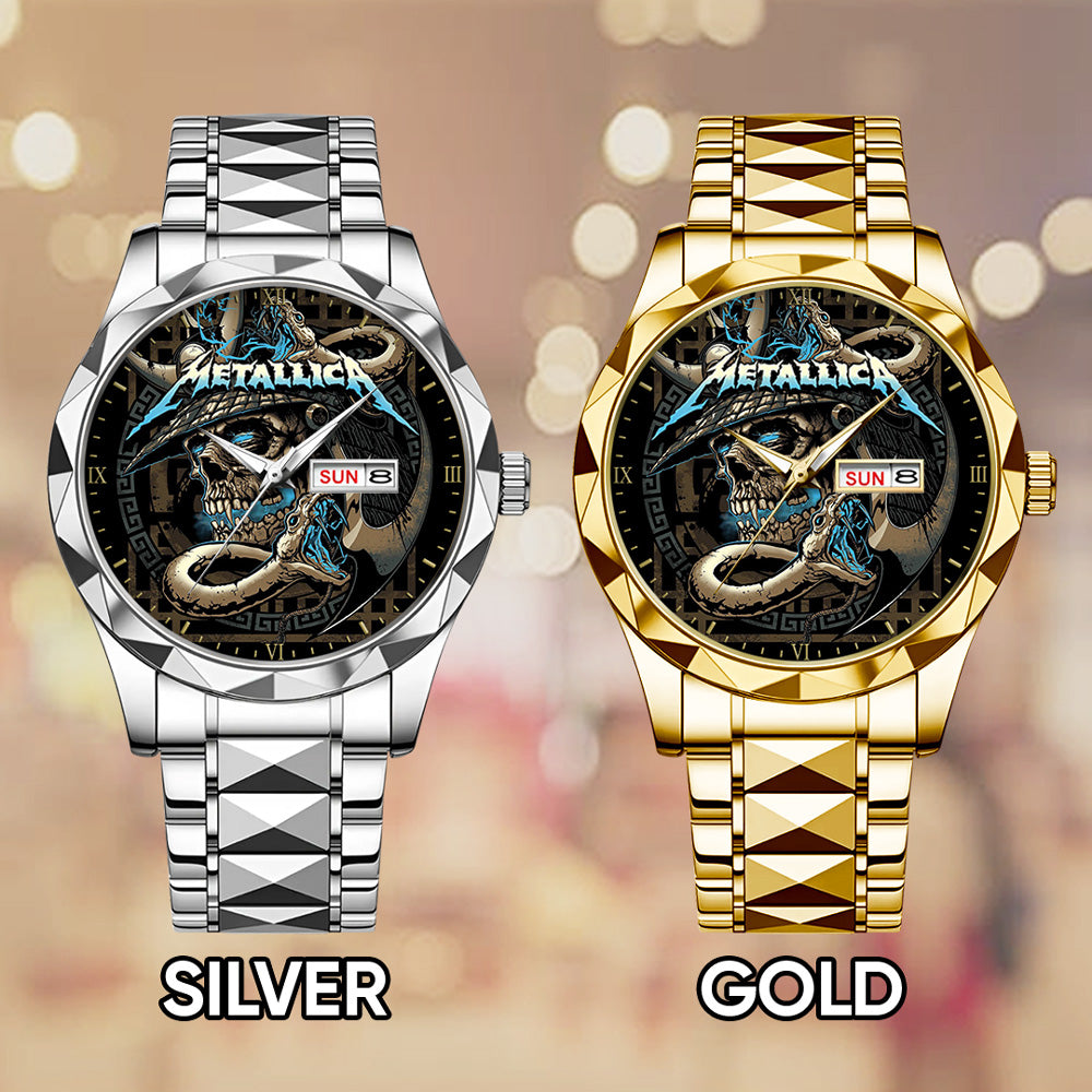 Metallica Alloy Luxury Quartz Watch - GNE 3942