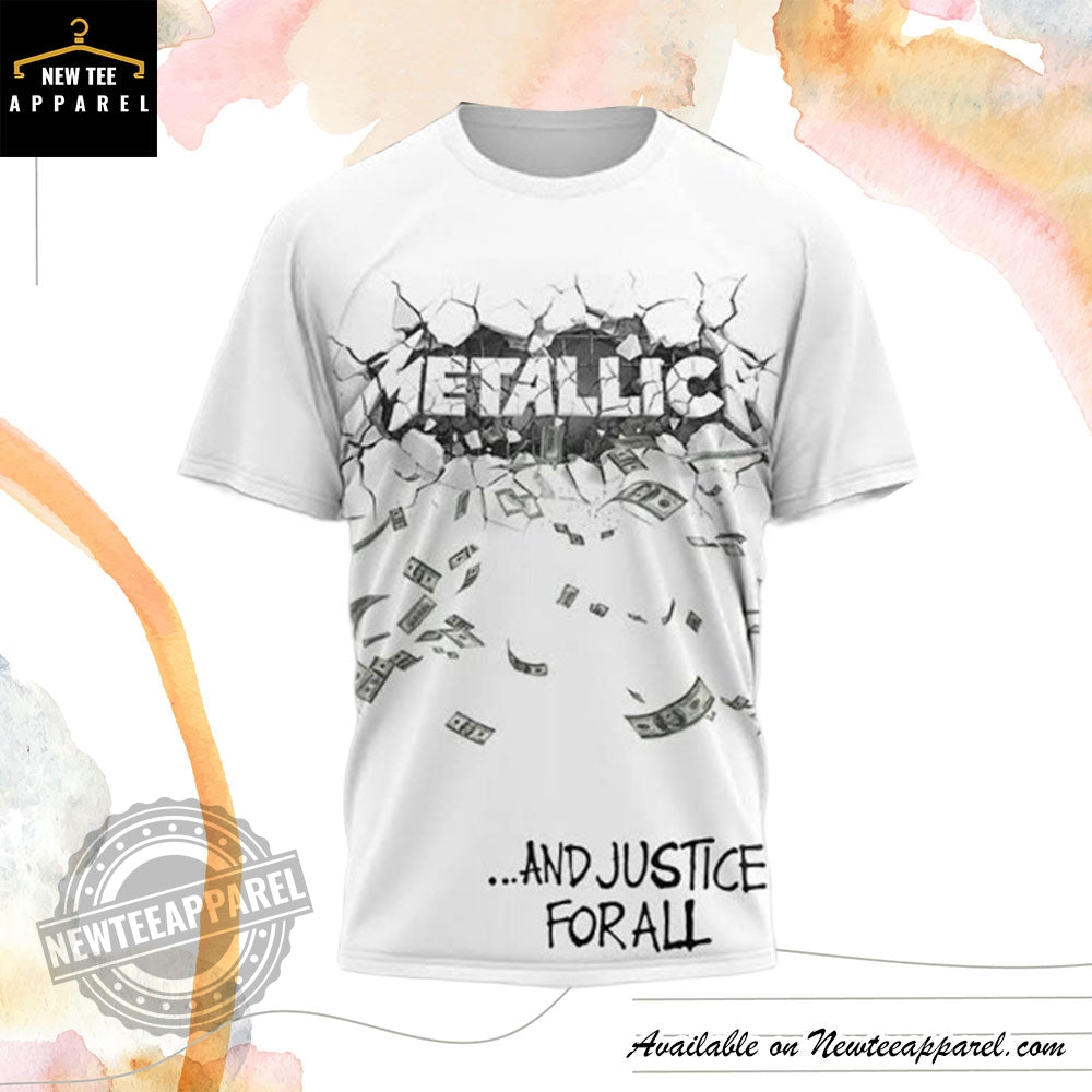 Metallica And Justice For All Shirt