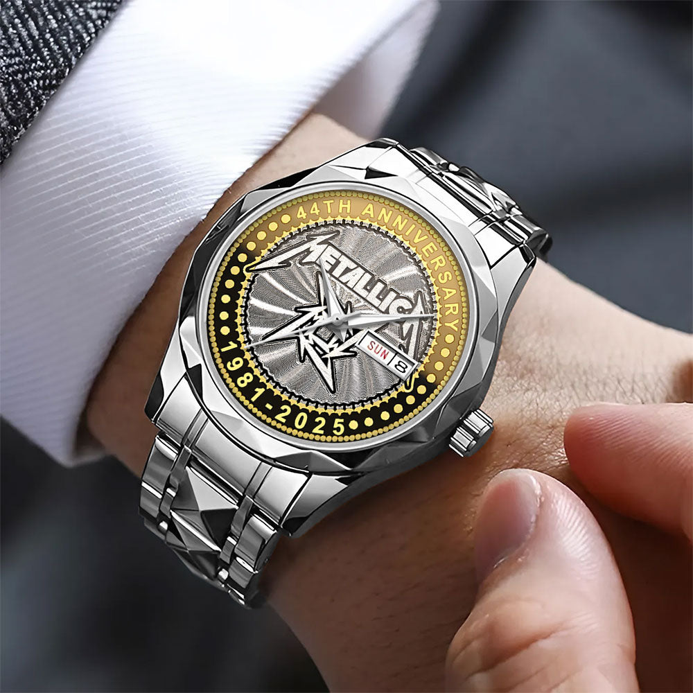 Metallica Alloy Luxury Quartz Watch - MAITM 12099