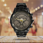 Metallica Black Stainless Steel Watch - MAITM 11785