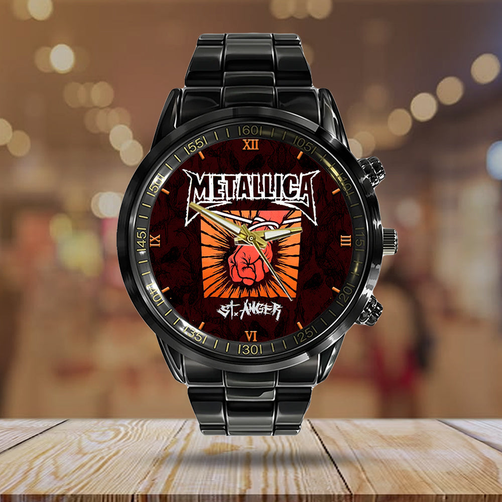 Metallica Black Stainless Steel Watch - GNE NEW346