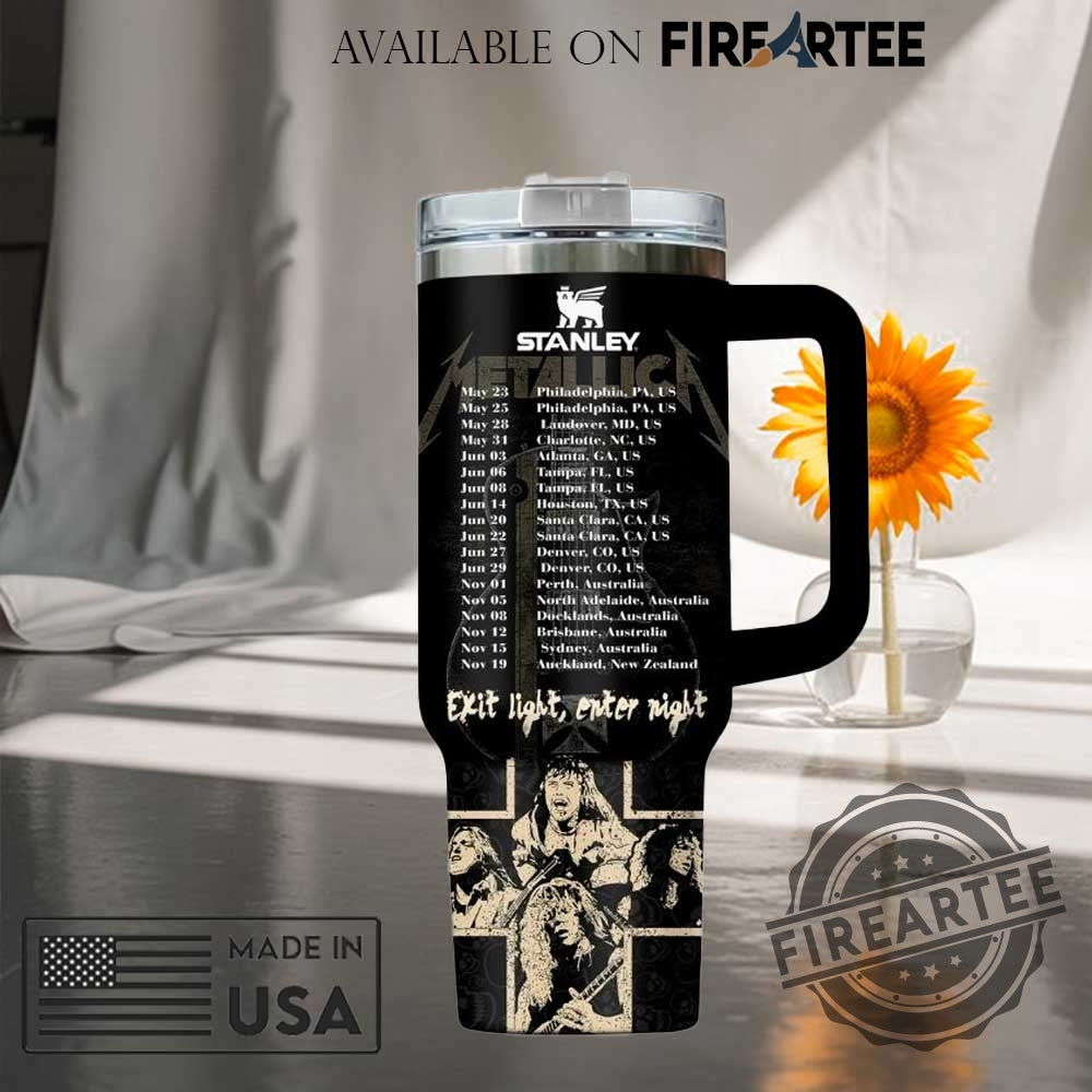 Metallica M72 World Tour Stanley Tumbler