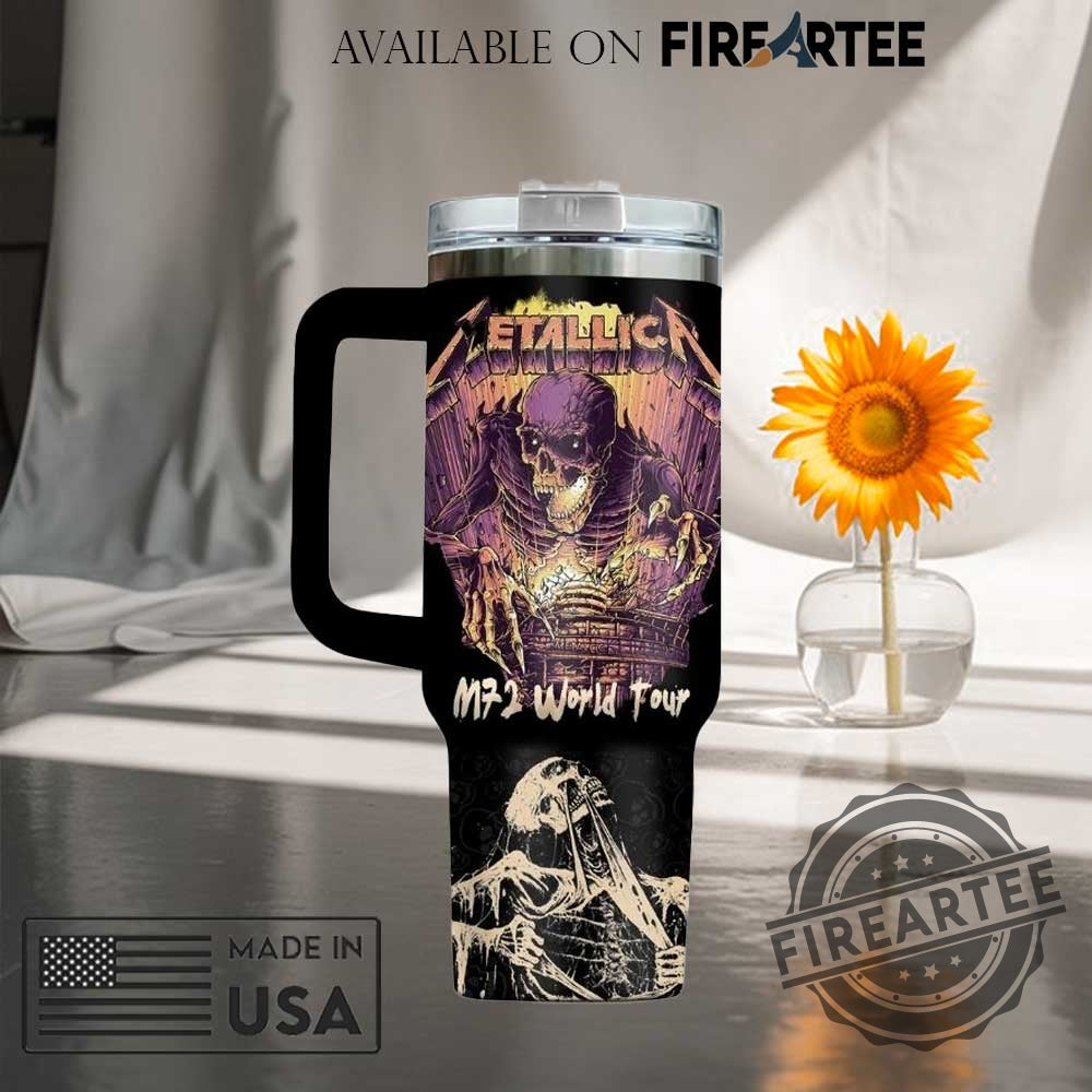Metallica M72 World Tour Stanley Tumbler