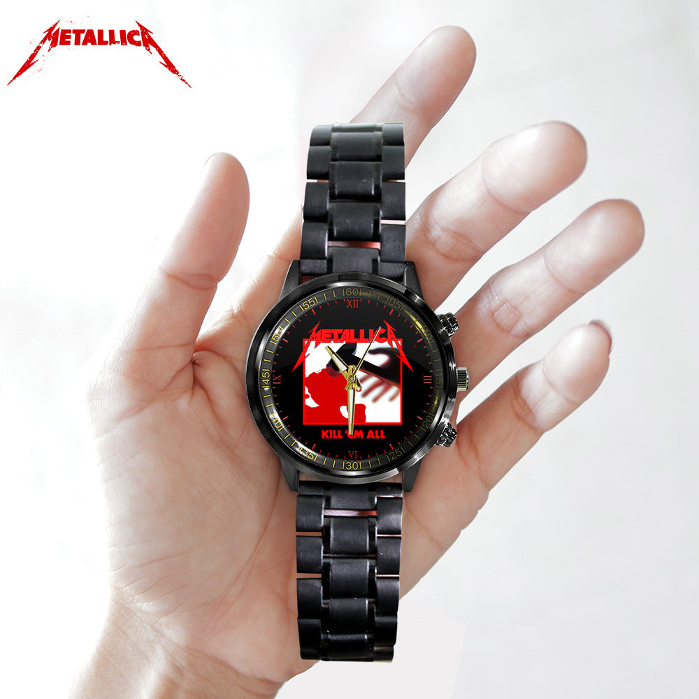Metallica Black Stainless Steel Watch - GNE 3050