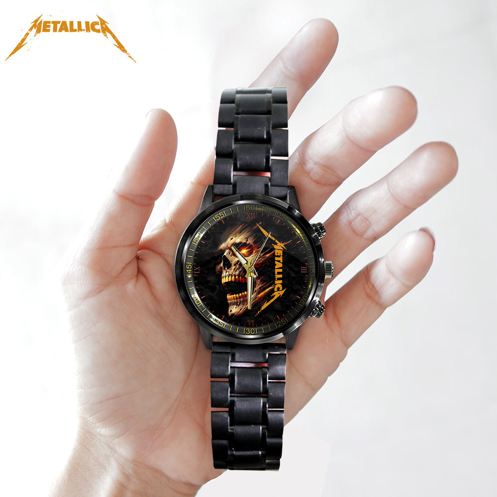 Metallica Black Stainless Steel Watch - GNE 3040