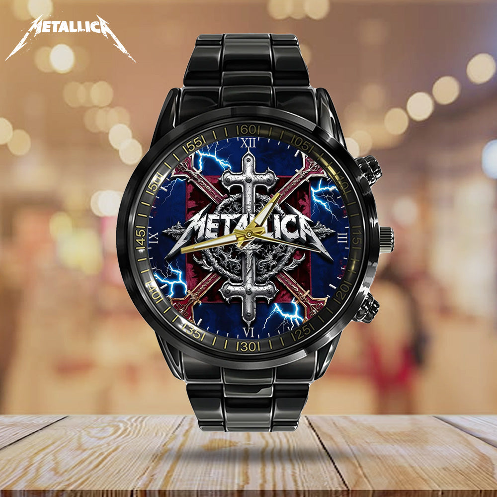 Metallica Black Stainless Steel Watch - GNE 3118
