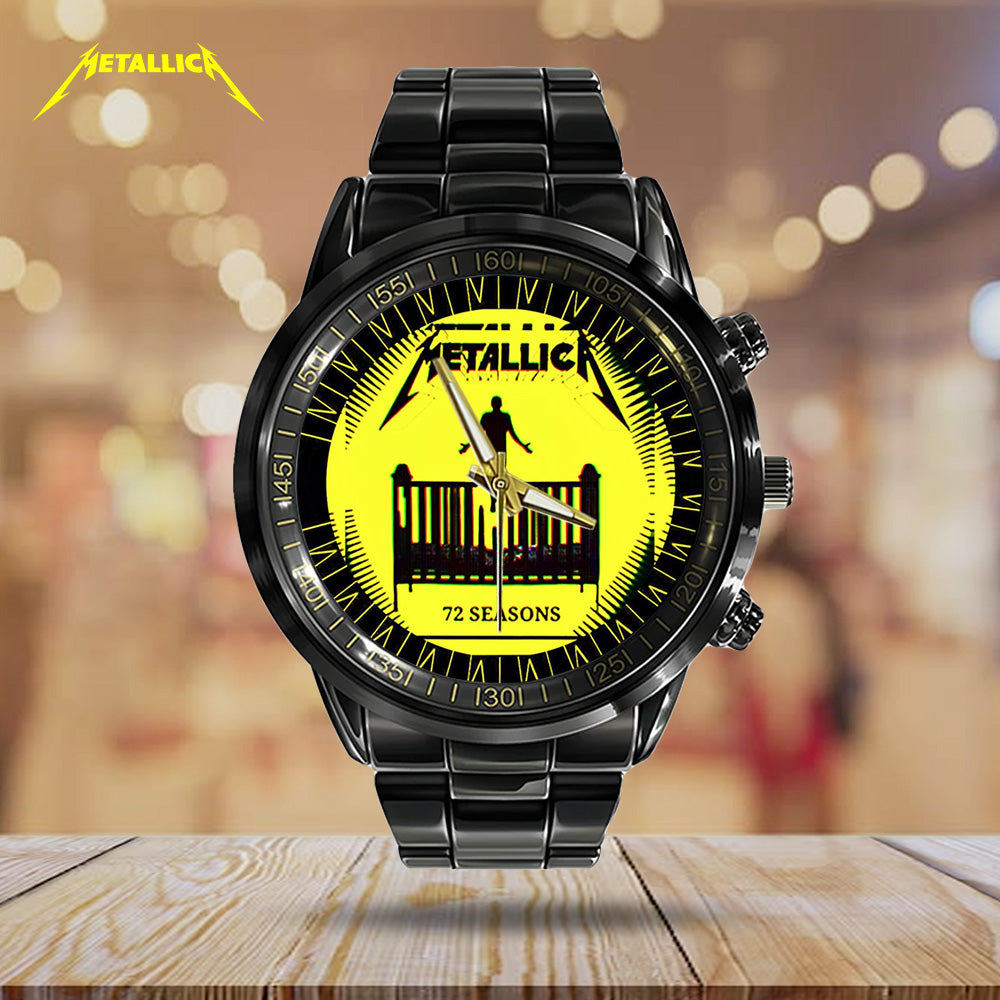 Metallica Black Stainless Steel Watch - TANTN 13394