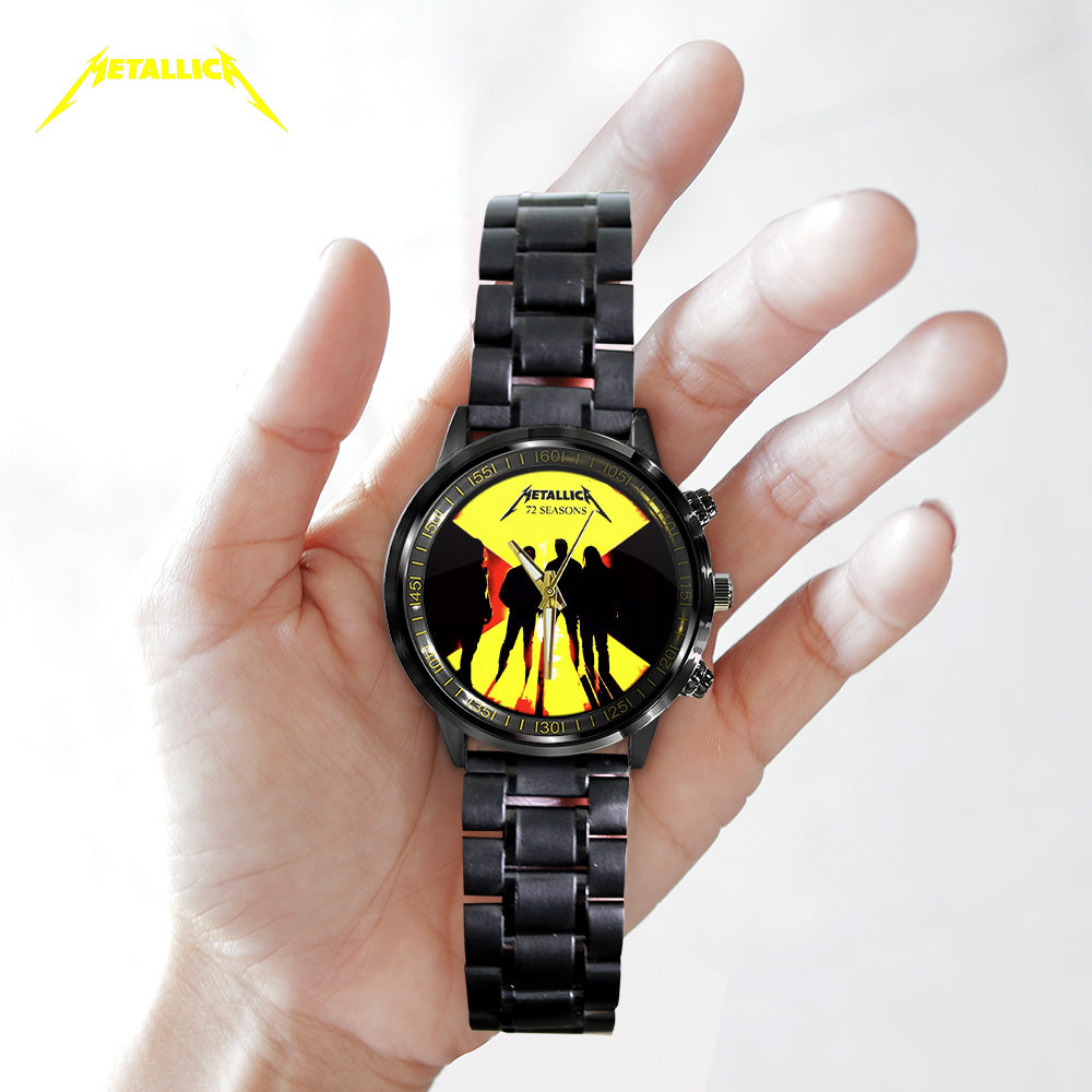 Metallica Black Stainless Steel Watch - TANTN 13397