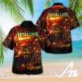 Metallica 3D Hawaiian Apparel – TANTN 12165