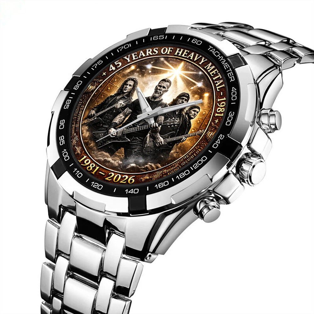 Metallica 45th Anniversary 2026 Alloy Men Quartz Watch - TANTN19827