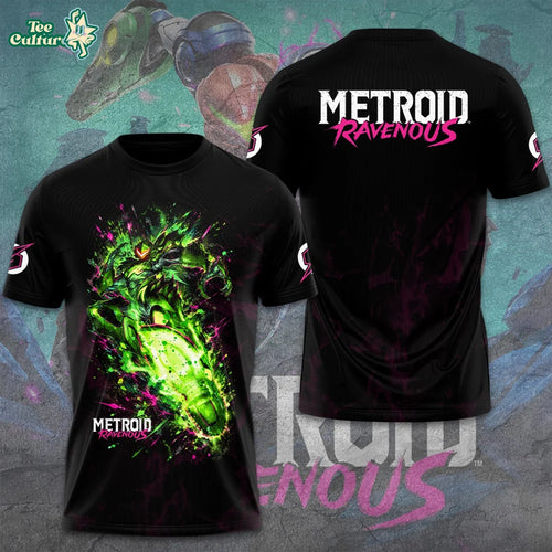 Metroid Ravenous 3D Tshirt