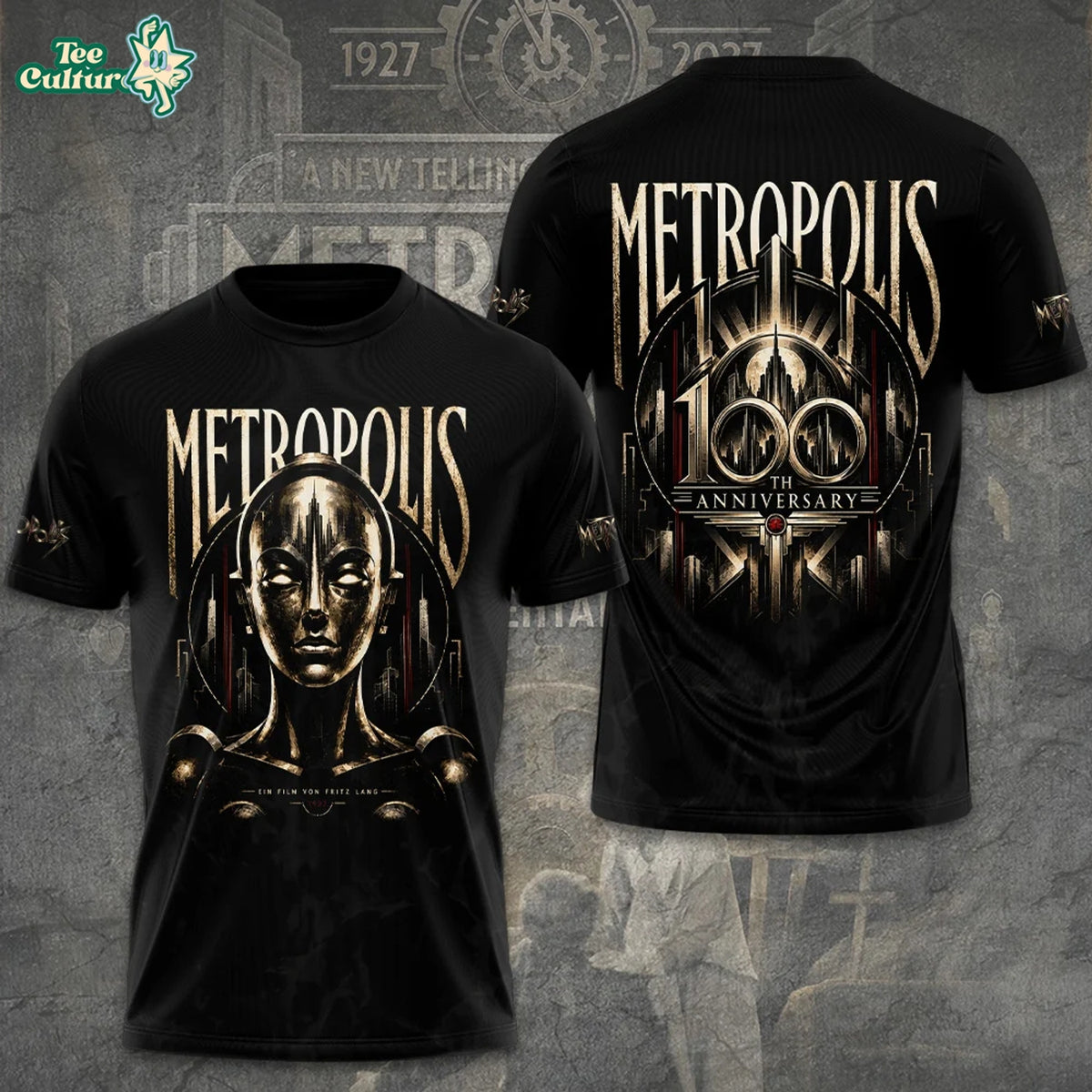Metropolis 100th Anniversary 3D Tshirt Ver2