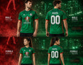 NEW Mexico Football Team Hong Kong Gentlement Jersey