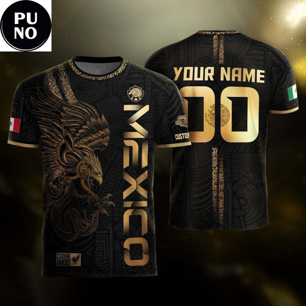 Mexico Soccer 2026 For Fan Personalized T-Shirt