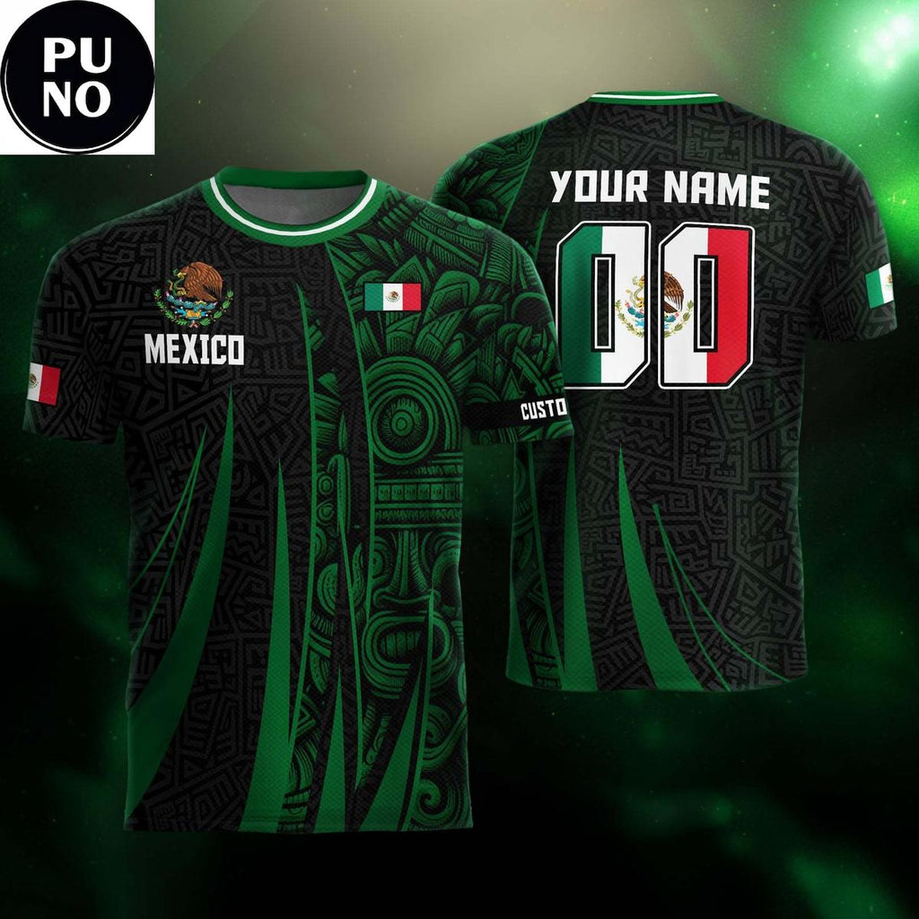 Mexico Soccer 2026 For Fan Personalized T-Shirt