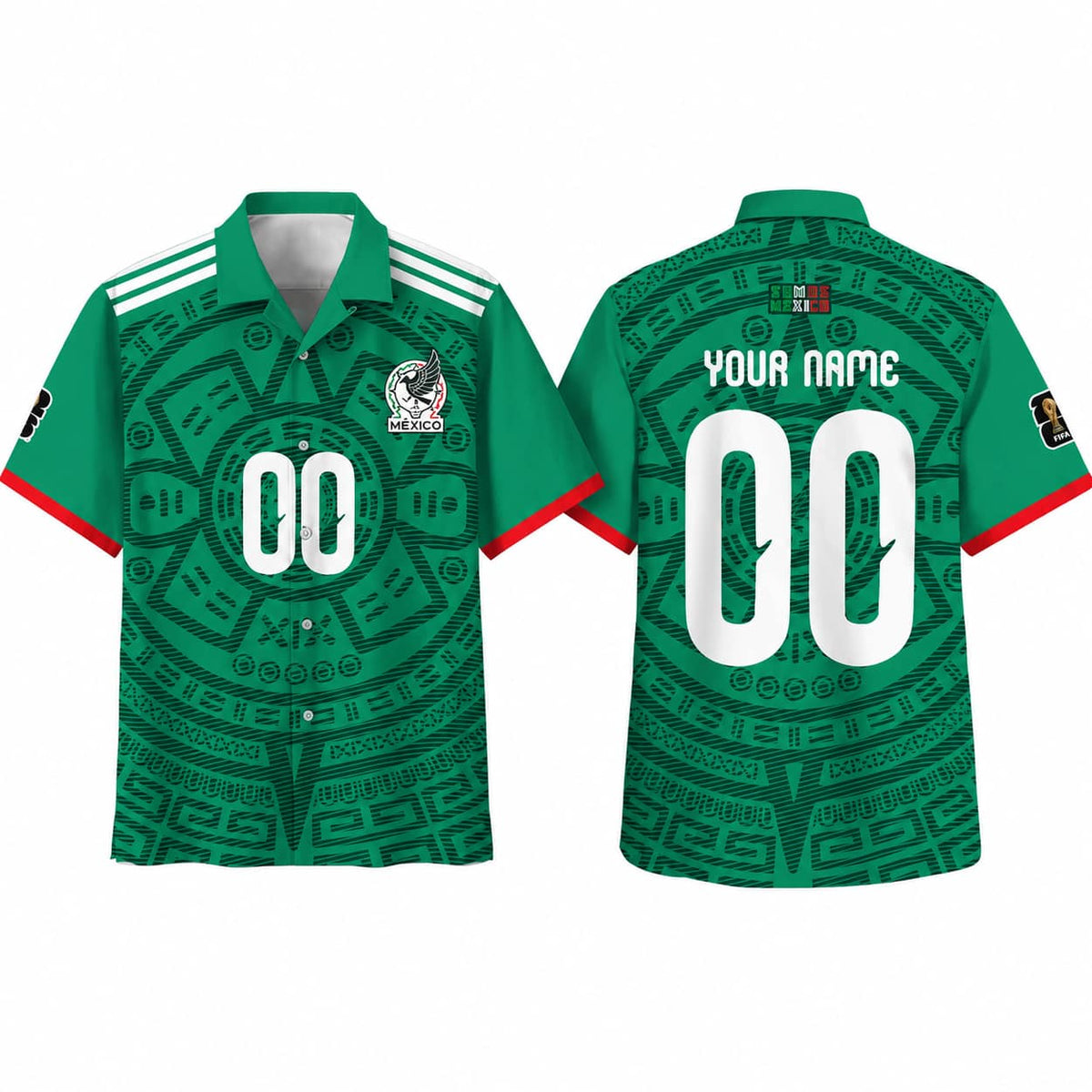 Mexico World Cup 2026 Hawaiian Shirt