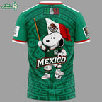 Mexico x Snoopy World Cup 2026 Special Jersey Shirt