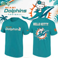 Miami Dolphins Hello Kitty Night 2026 Marine Blue Special Shirt