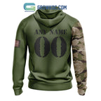 Miami Dolphins Personalized Veterans Camo Hoodie Shirt