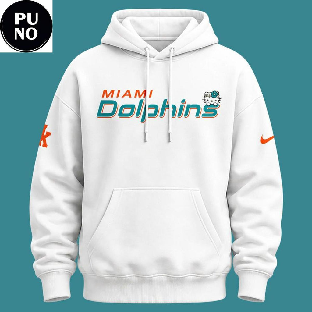 Miami Dolphins x Hello Kitty Night 2026 Hoodie T-Shirt