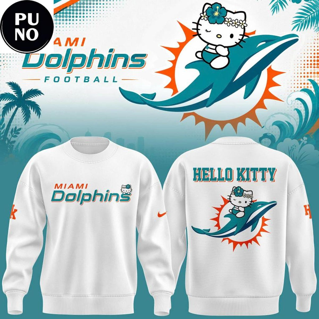 Miami Dolphins x Hello Kitty Night 2026 Hoodie T-Shirt
