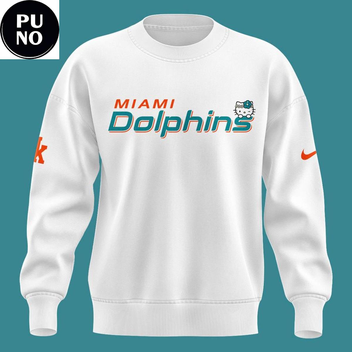 Miami Dolphins x Hello Kitty Night 2026 Hoodie T-Shirt