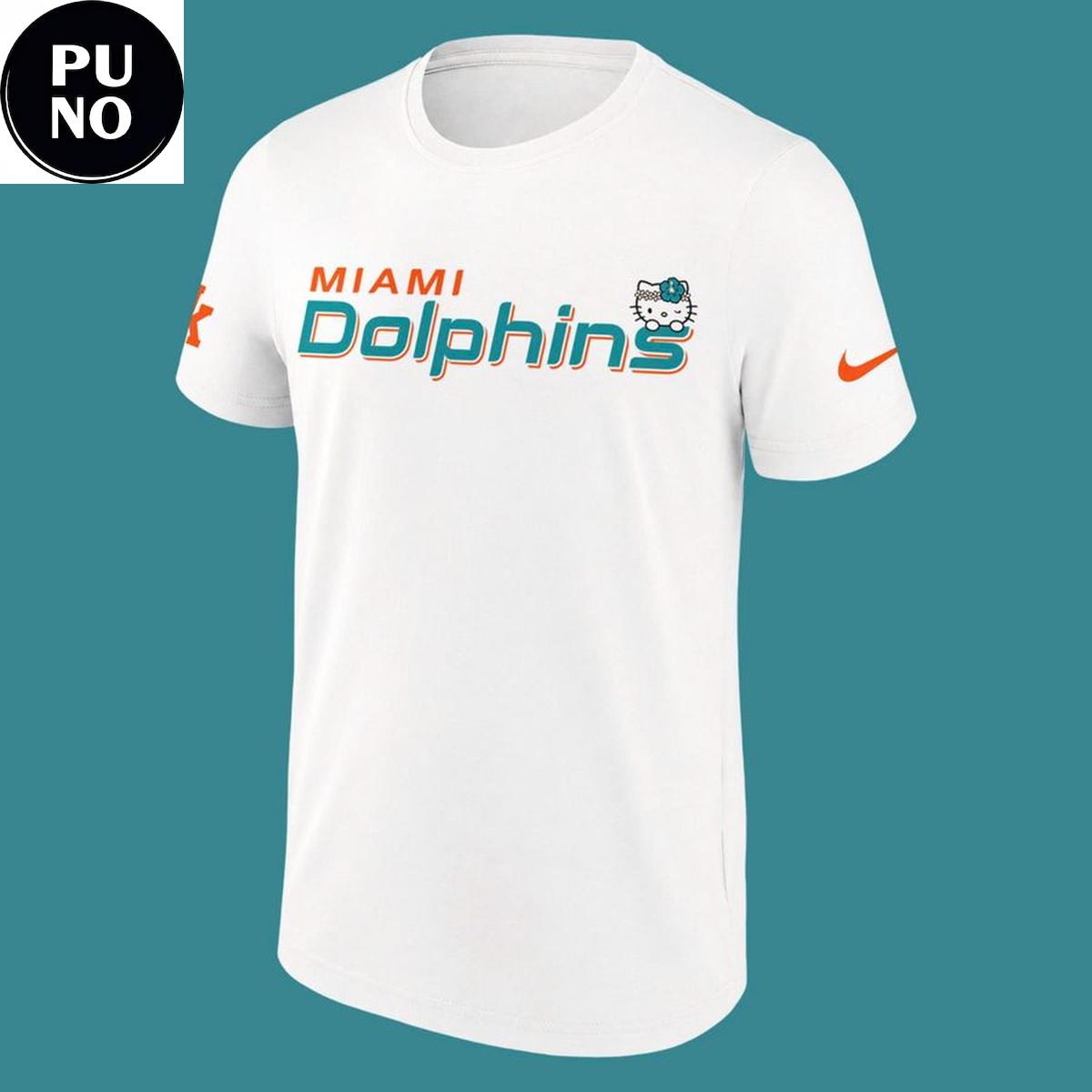 Miami Dolphins x Hello Kitty Night 2026 Hoodie T-Shirt