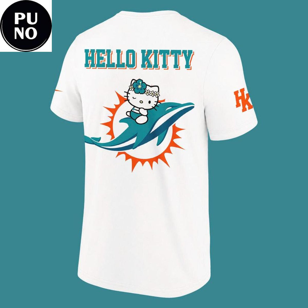 Miami Dolphins x Hello Kitty Night 2026 Hoodie T-Shirt