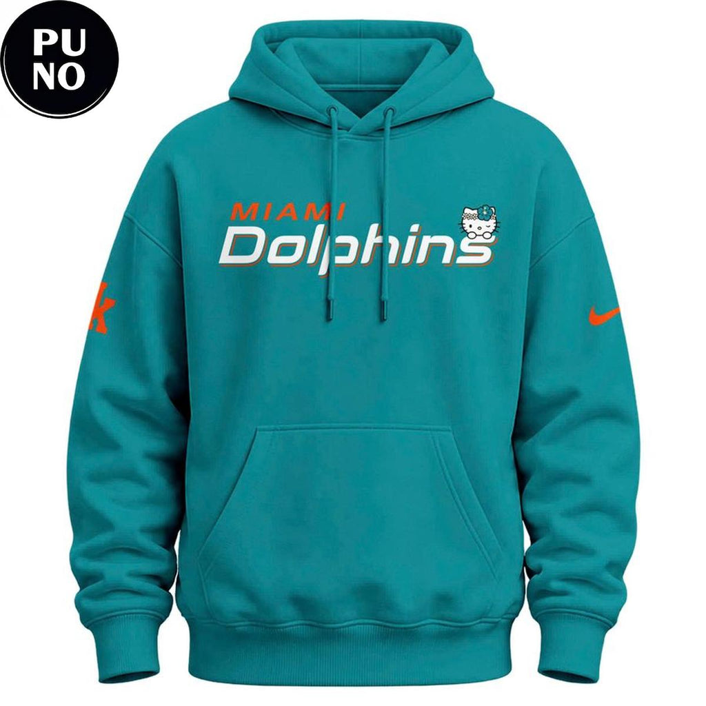 Miami Dolphins x Hello Kitty Night 2026 Hoodie T-Shirt