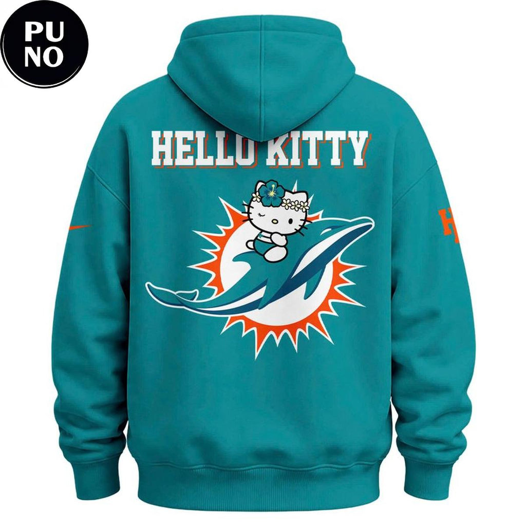 Miami Dolphins x Hello Kitty Night 2026 Hoodie T-Shirt