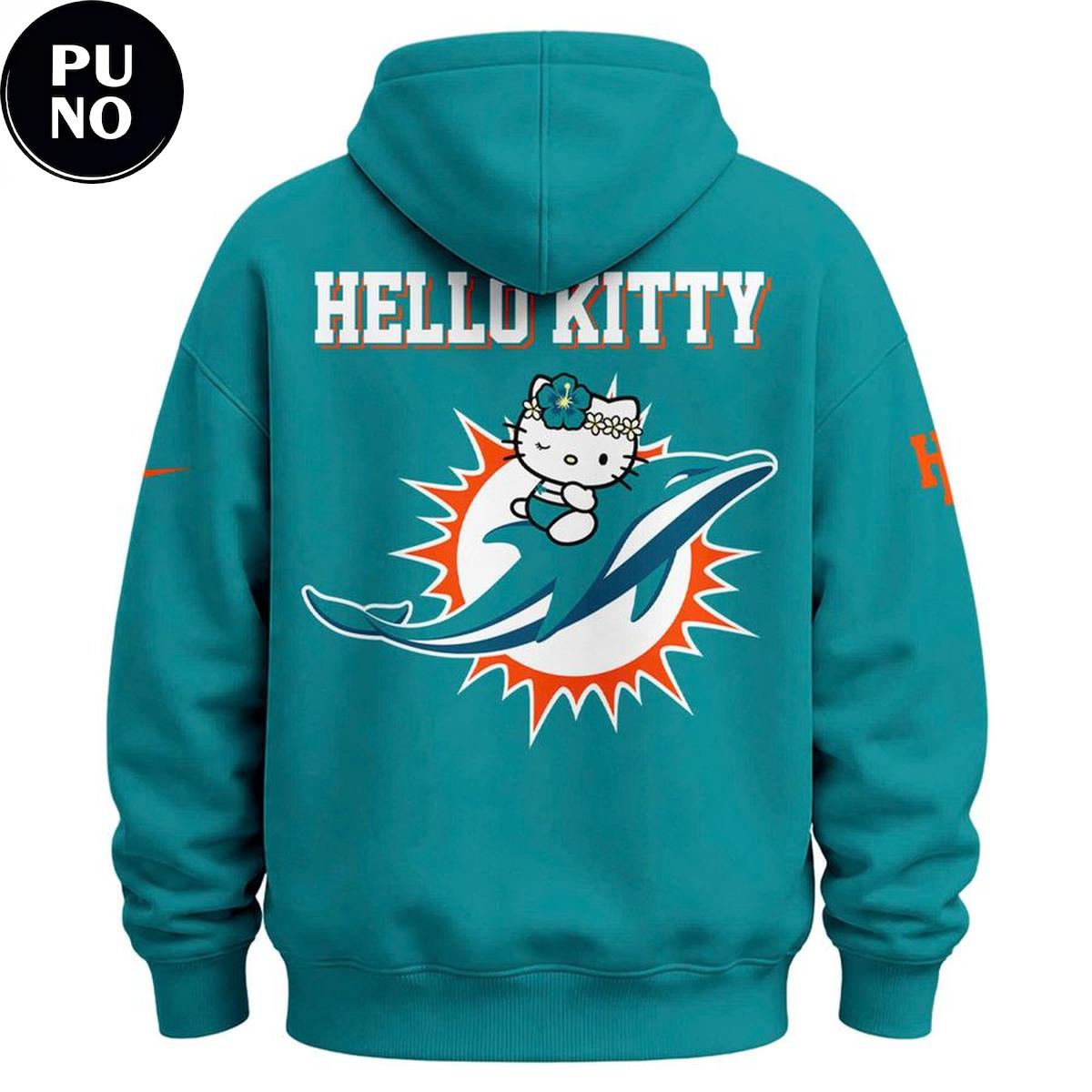 Miami Dolphins x Hello Kitty Night 2026 Hoodie T-Shirt